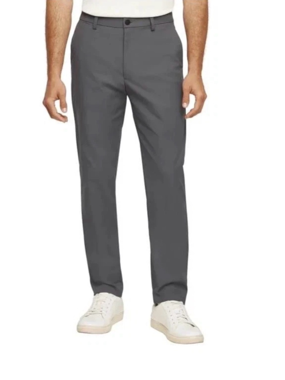 Banana Republic Men’s Commuter Flex Pants Gray 38x32 Athletic Fit NWT